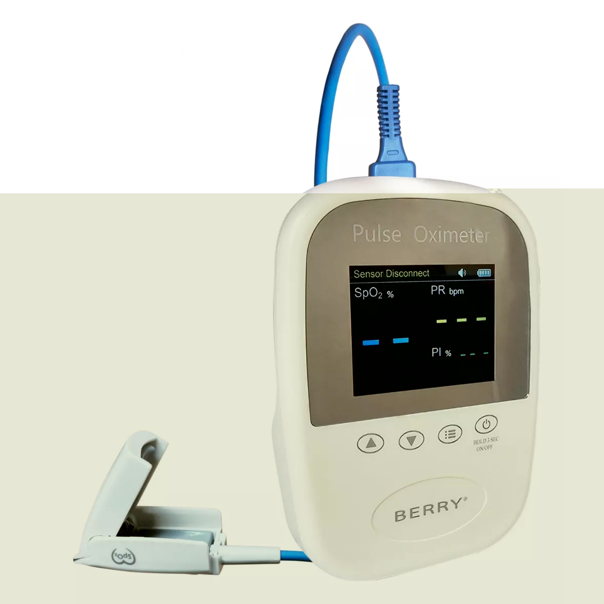Oxímetro Led Berry Sensor Para Adulto, Pediátrico Y Neonatal.