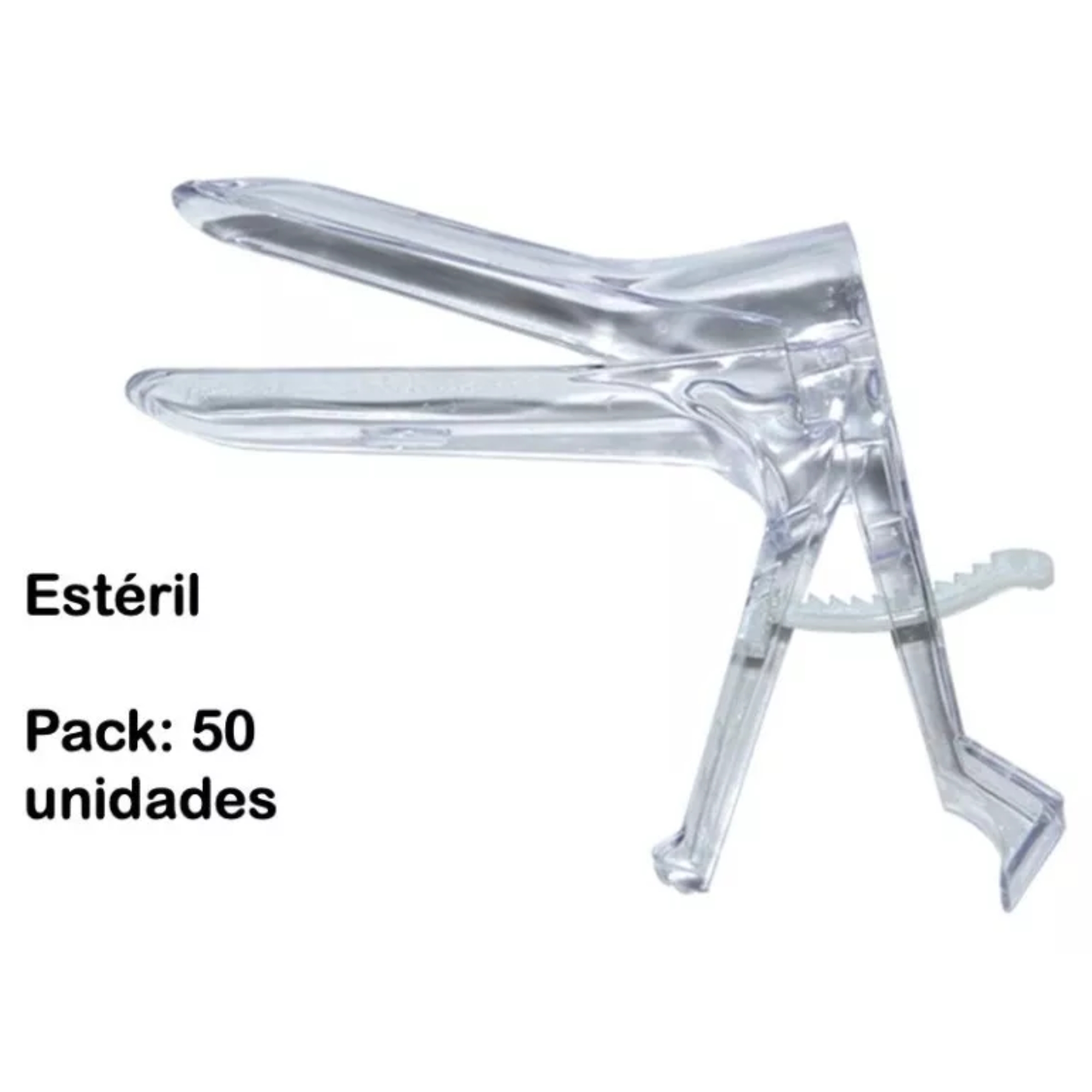 Espejo Vaginal Desechable Esteril Pack 50.