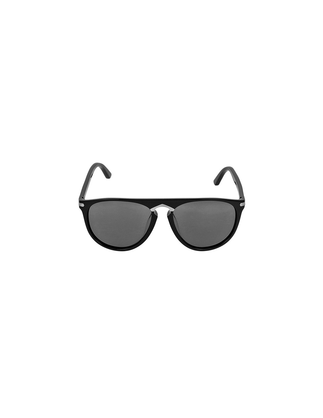 Lentes de sol Cartier CT0013SA 001 Aviator Black Silver Gray