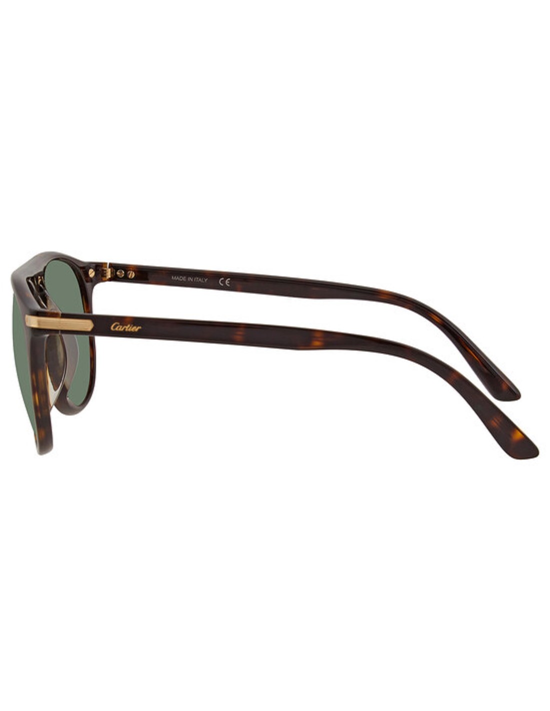 Lentes de sol Cartier CT0013SA 002 Aviator Tortoise Gold