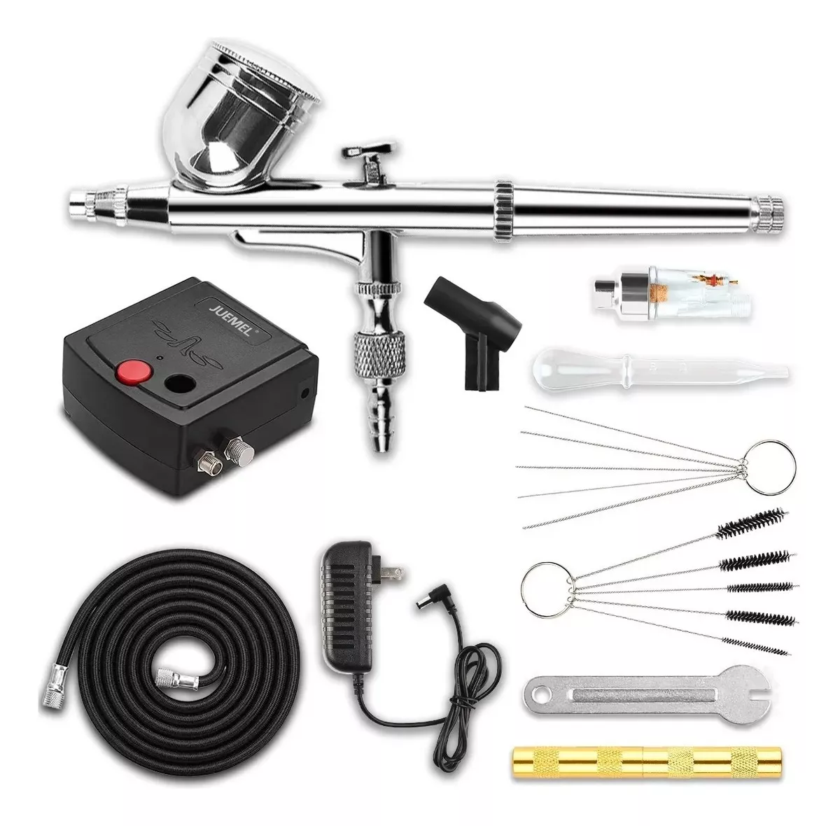 Kit Aerógrafo Juemel Multiuso Doble Acción