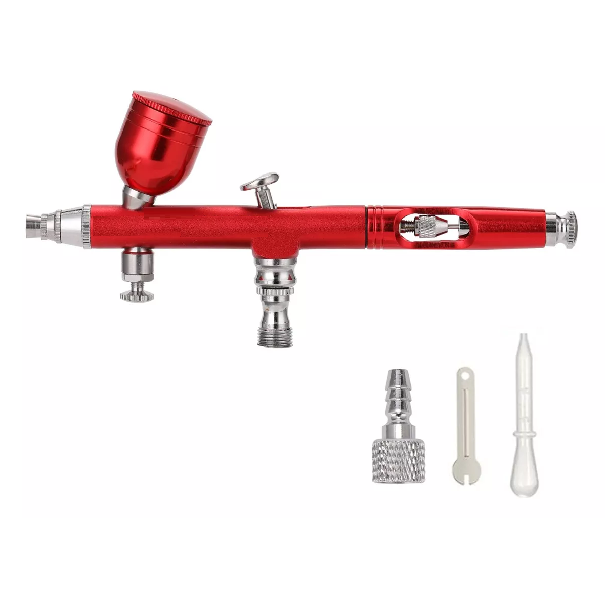 Kit De Aerografo Pincel Vaso Aire Profesional 3d