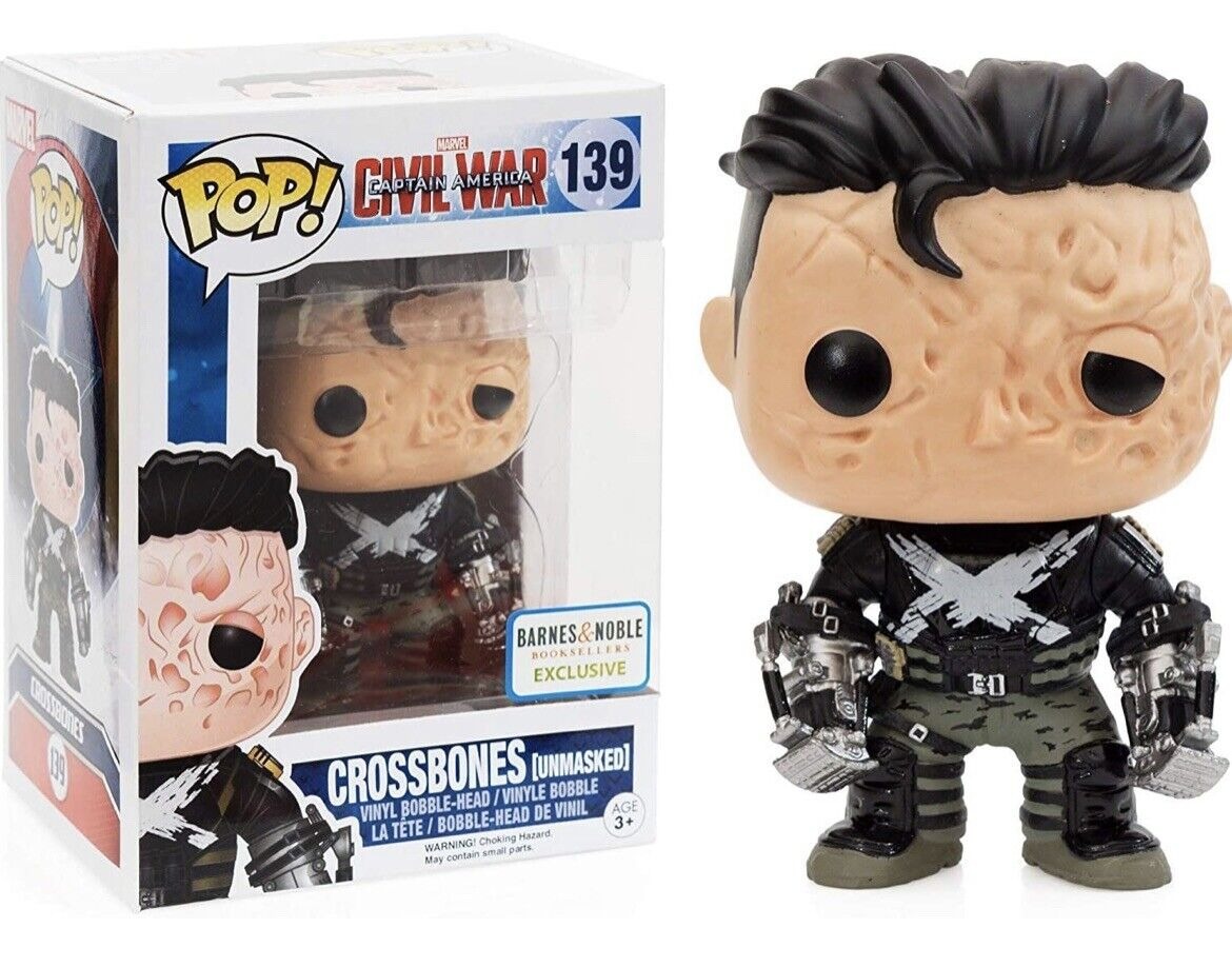 Funko Pop Civil War Crossbones Unmasked 139 Barnes & Noble