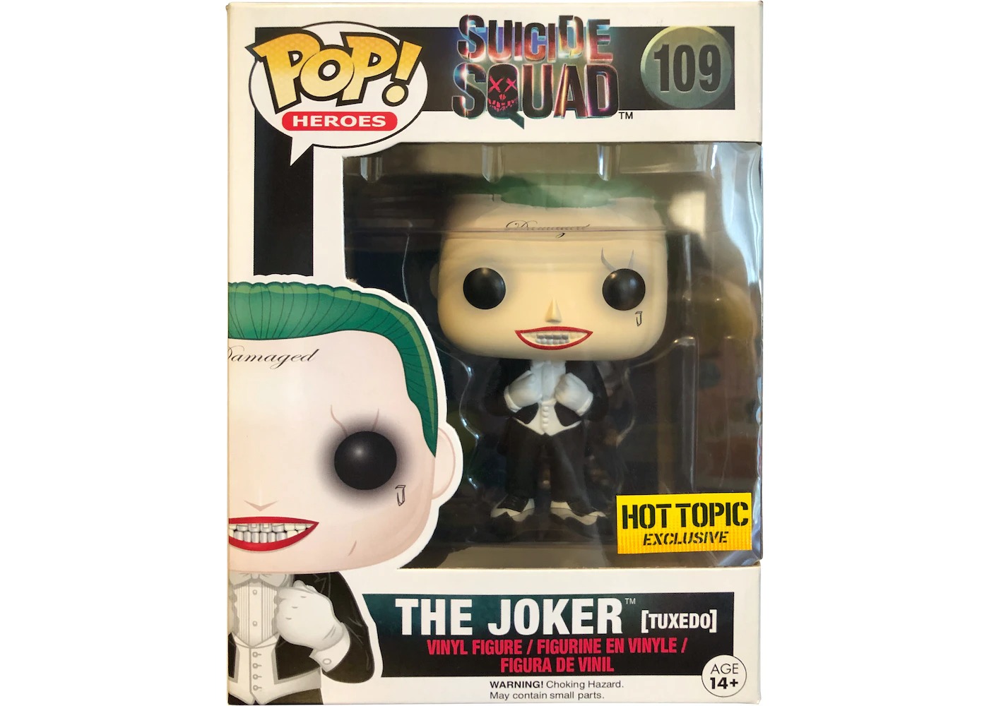 Funko Pop Suicide Squad The Joker Tuxedo 109 Hot Topic