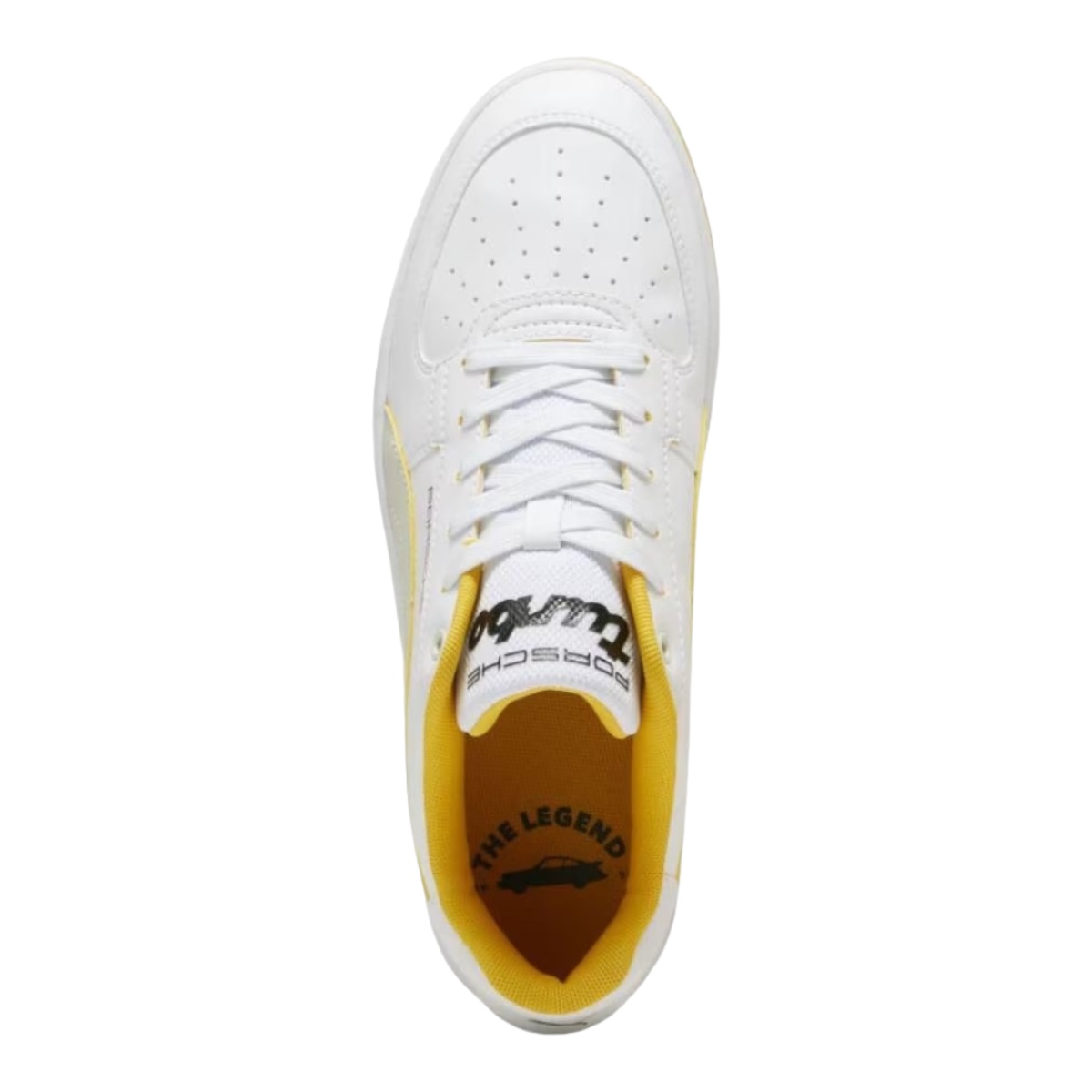 Tenis Puma Caven 2.0 Porsche Blanco-Amarillo Casual Hombre 100% Original