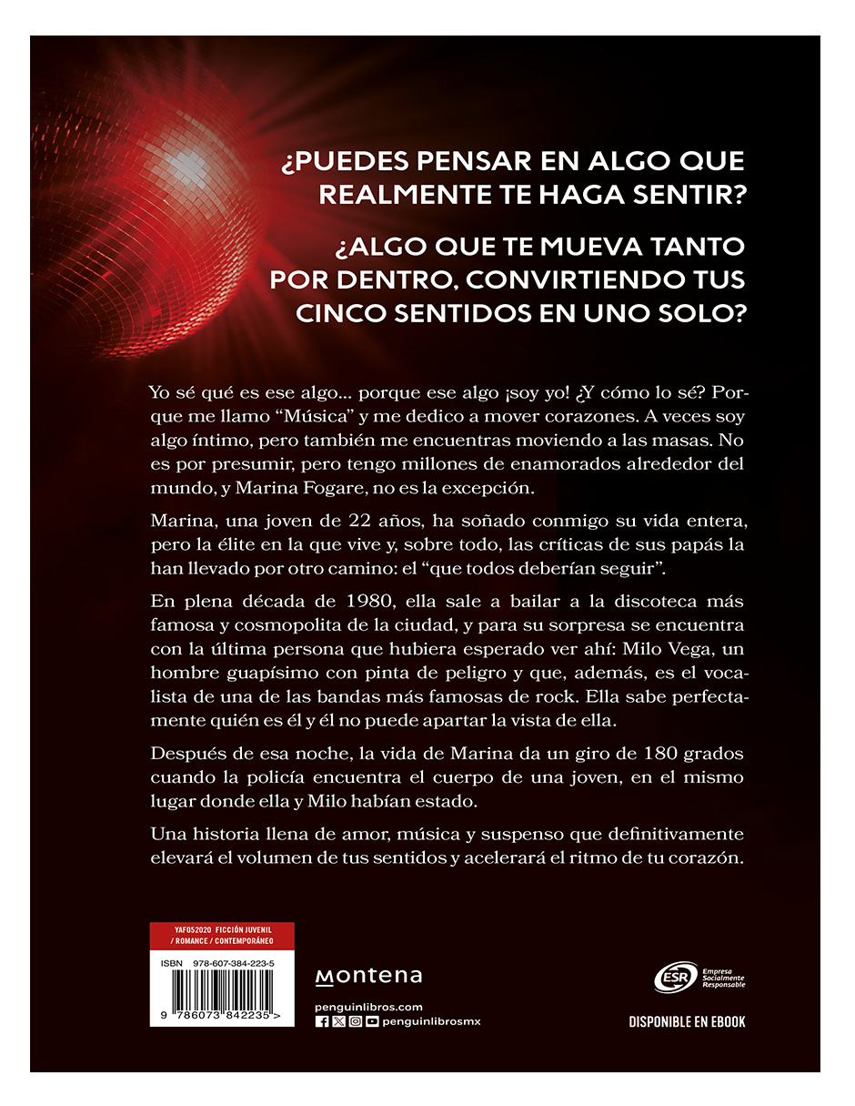 Libro Cántame en silencio 1 Autor Mónica Echenique.