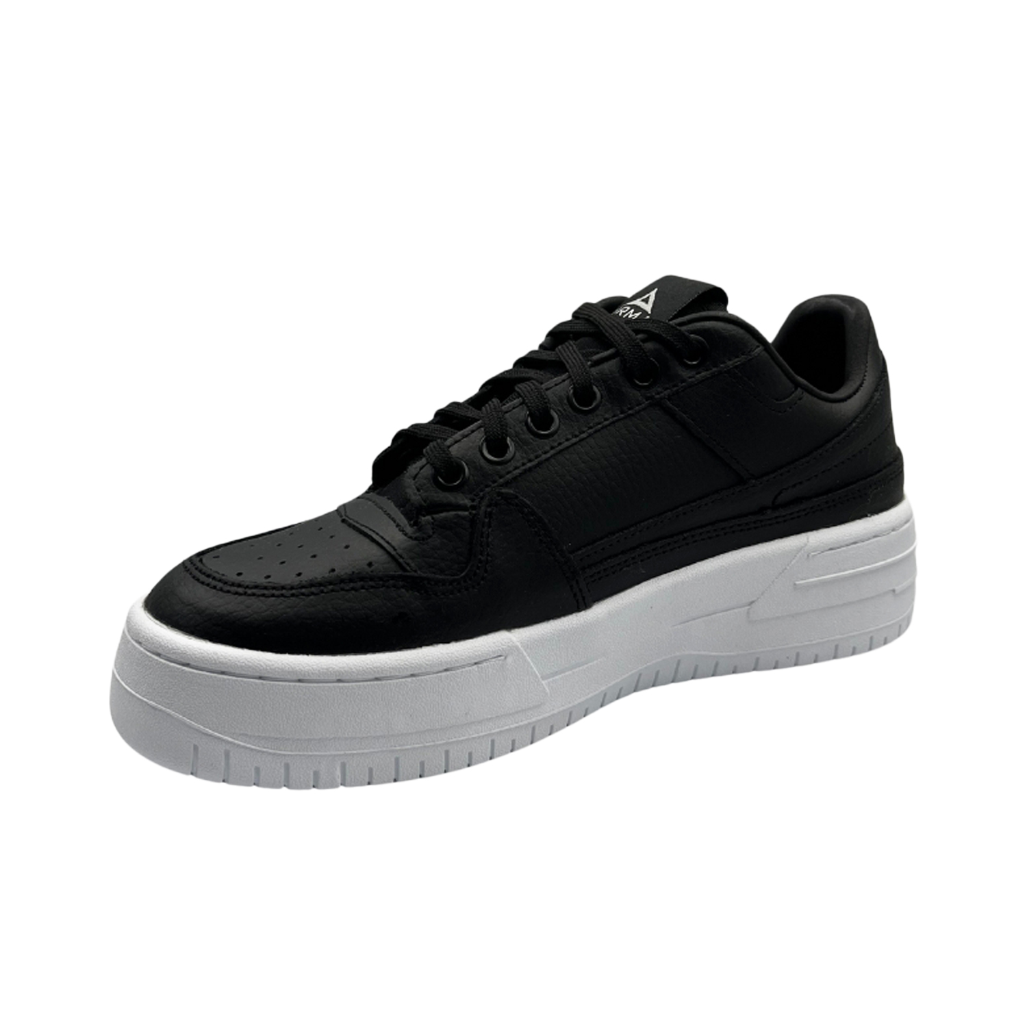 Tenis Pirma 5524 Casual Urbano Color Negro Con Plataforma Para dama .
