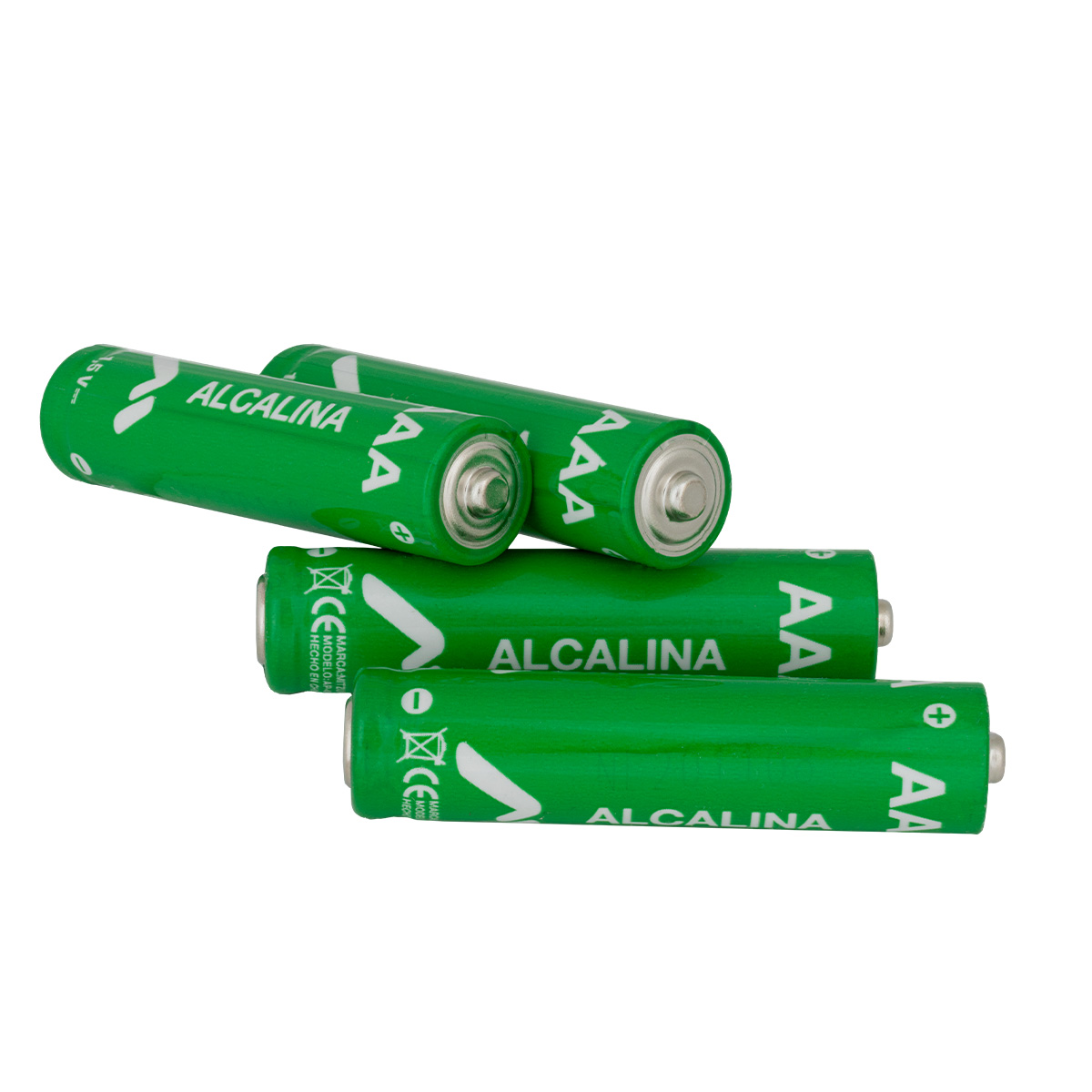 Paquete de 4 pilas alcalinas AAA 1.5Vcc Mitzu AP-4XAAA.