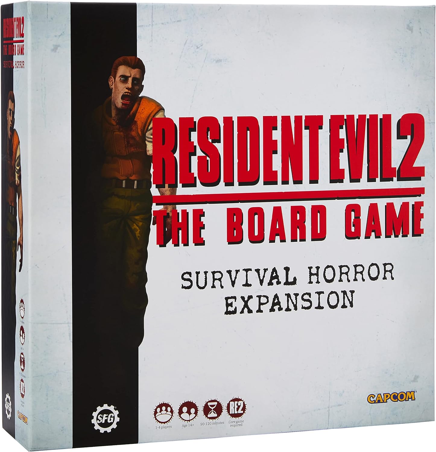 Resident Evil 2 Survival Horror Expansion Inglés Steamforged Games Juego 1 a 4 Jugadores.