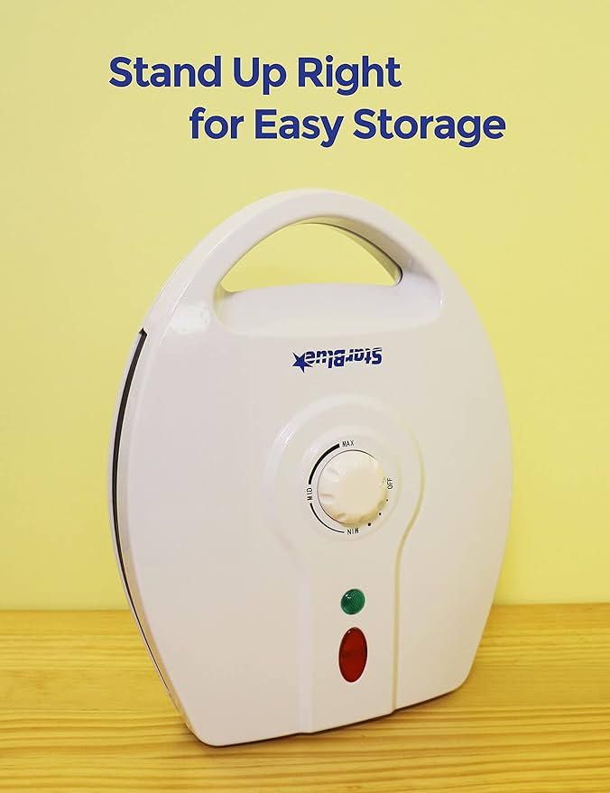 Arepa Maker by Starblue con Libro Electrónico de Recetas Gratis – Máquina de Hacer Arepa Rápida Y Eléctrica Haciendo 6 Estilos Venezuela Y Colombia Arepas en 6 Minutos CA 120 V 60 Hz 1200 W.