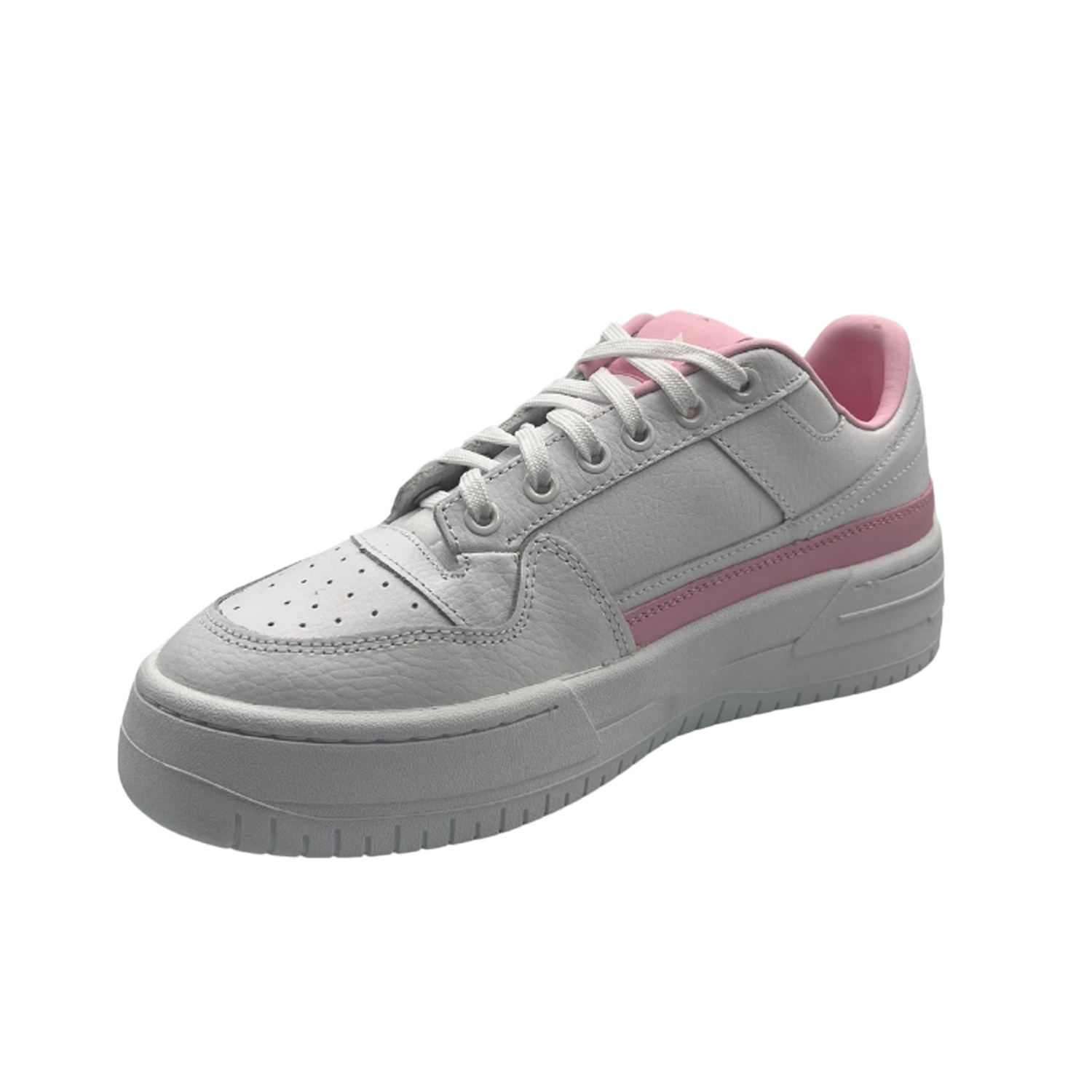 Tenis Pirma 5524 Casual Urbano Color Blanco Con Plataforma Para dama.