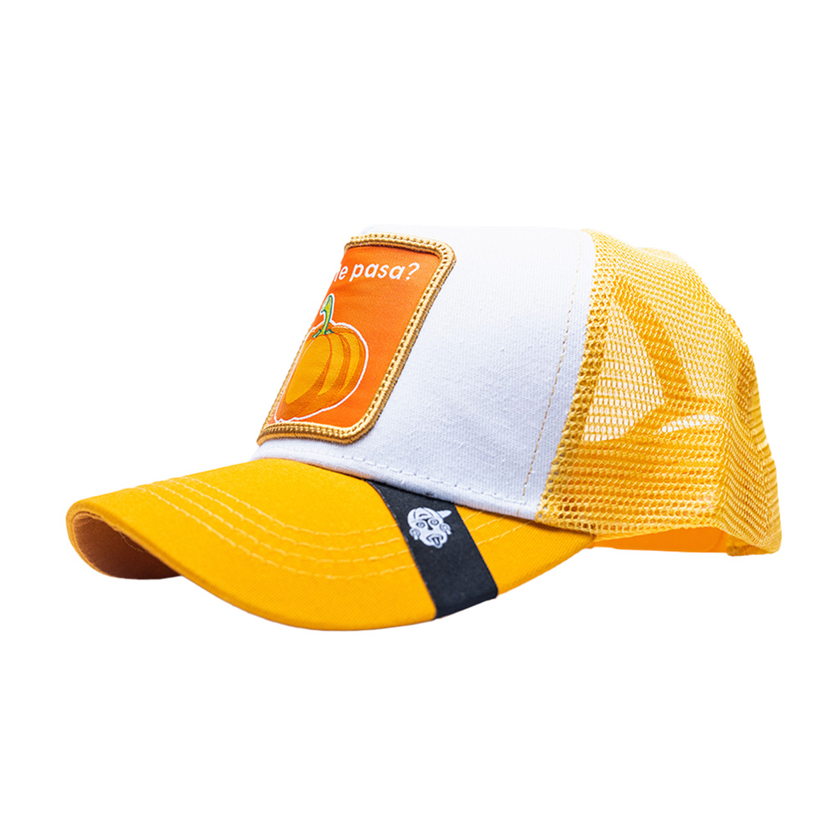 Gorra curva Pook Frase Que te pasa calabaza