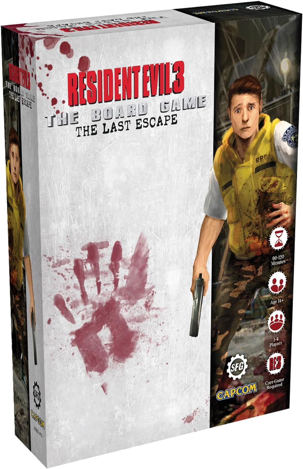 Resident Evil 3 The Last Escape Expansion Inglés Steamforged Games Juego 1 a 4 Jugadores