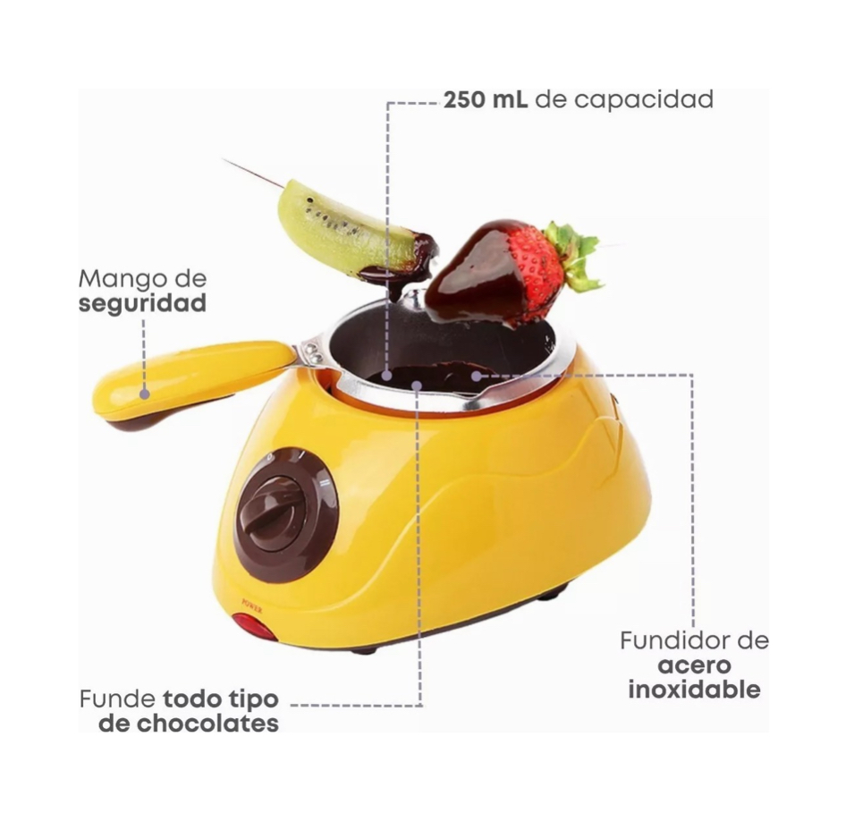 Chocolatera Fondue Maquina Para Derretir Chocolate.