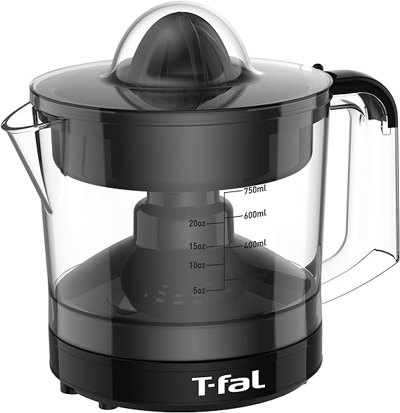 A T-FAL Exprimidor de Jugo Vital con Jarra ¡Exprimidor Power Press hace jugos para toda la familia! Para todo tipo de cítricos, aprovecha hasta la última gota, capacidad de 750 ml ZP2028MX.