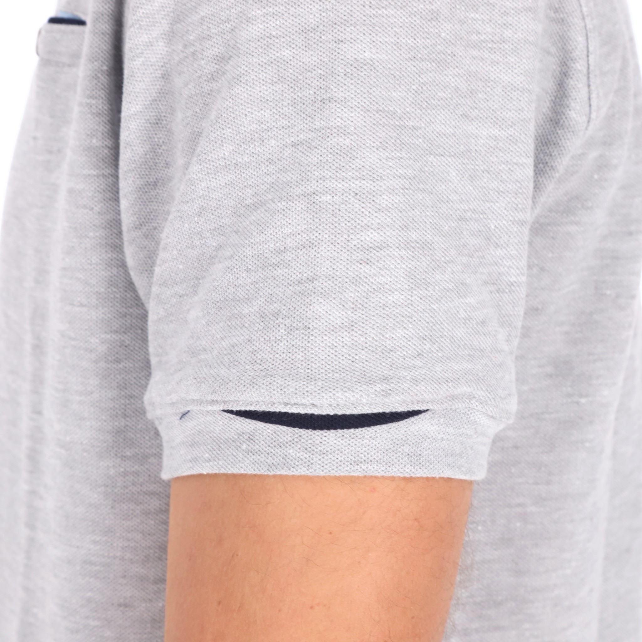 Playera Tipo Polo Color Gris Para Hombre Slim Fit CHB Chili Beans Clothing Co..
