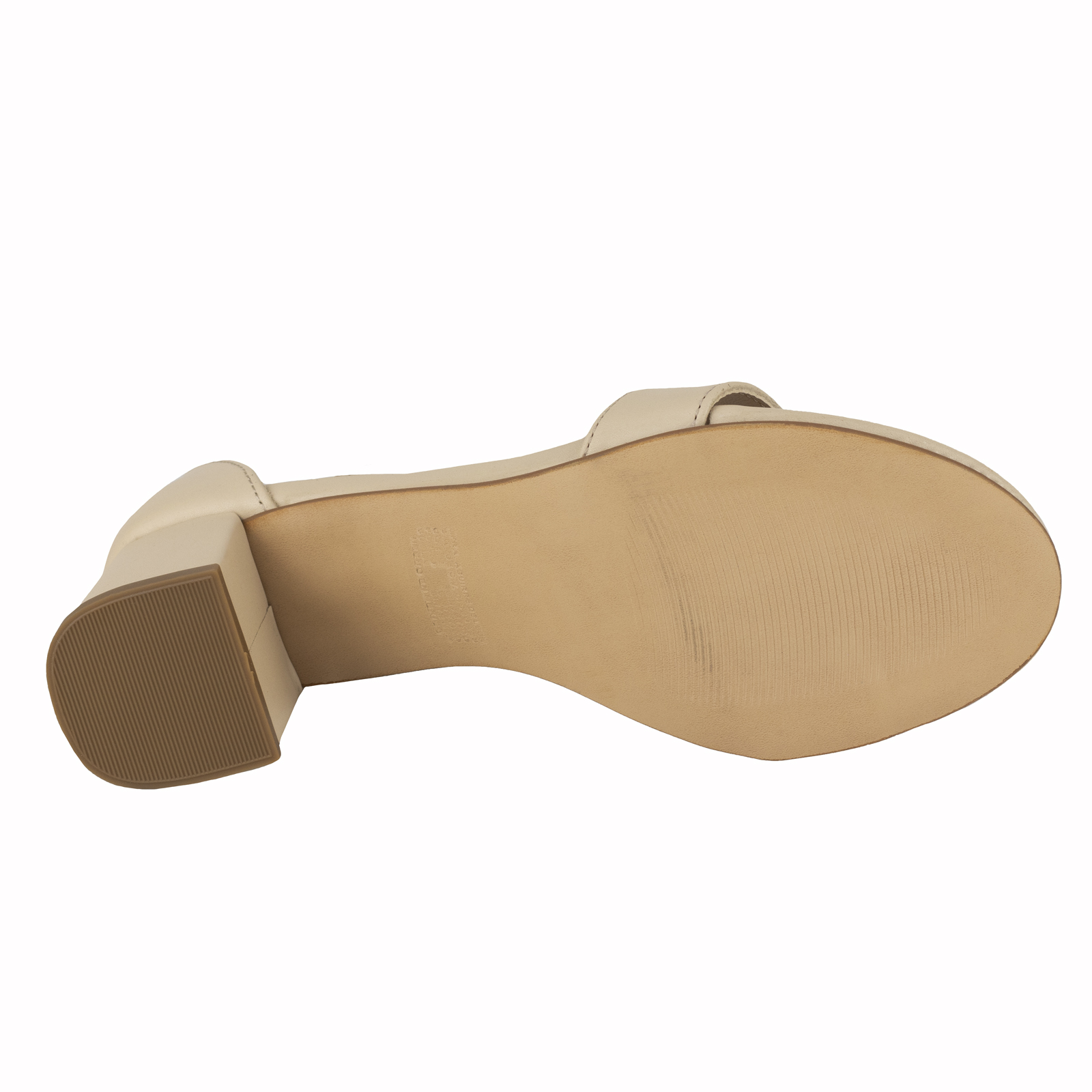 Zapatilla Abierta Tacon Mujer Lady Paulina 21216 Avena Moda.