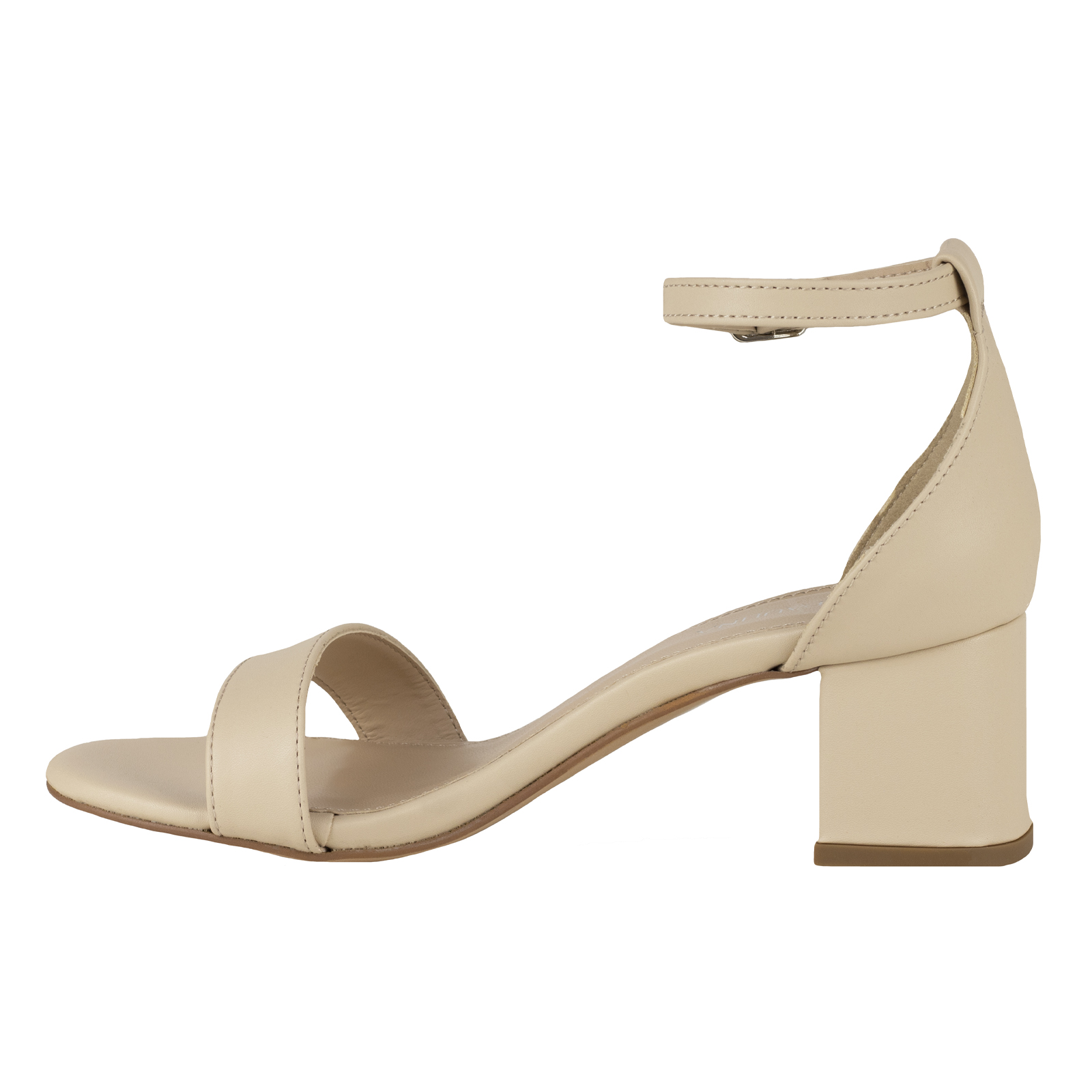 Zapatilla Abierta Tacon Mujer Lady Paulina 21216 Avena Moda.