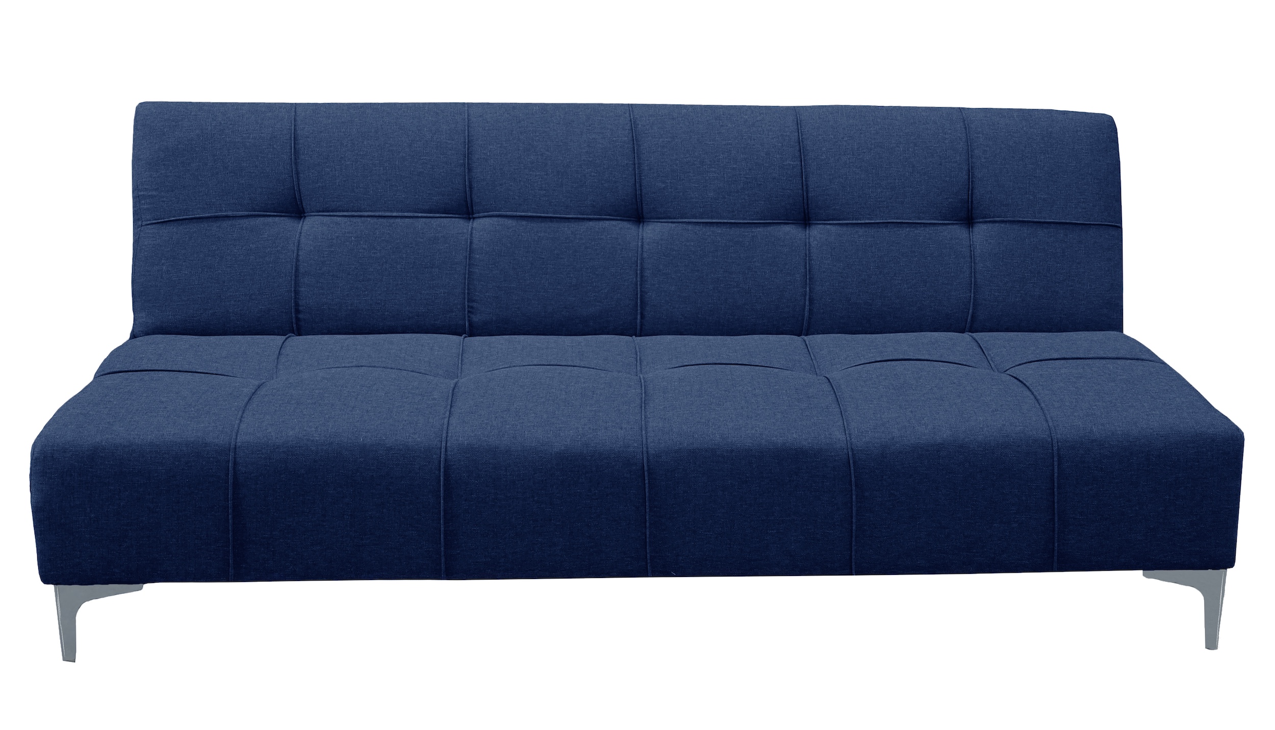 Sofa Cama Reclinable El Bazar Store New York Azul Marino , Futon 3 posiciones, Sala.