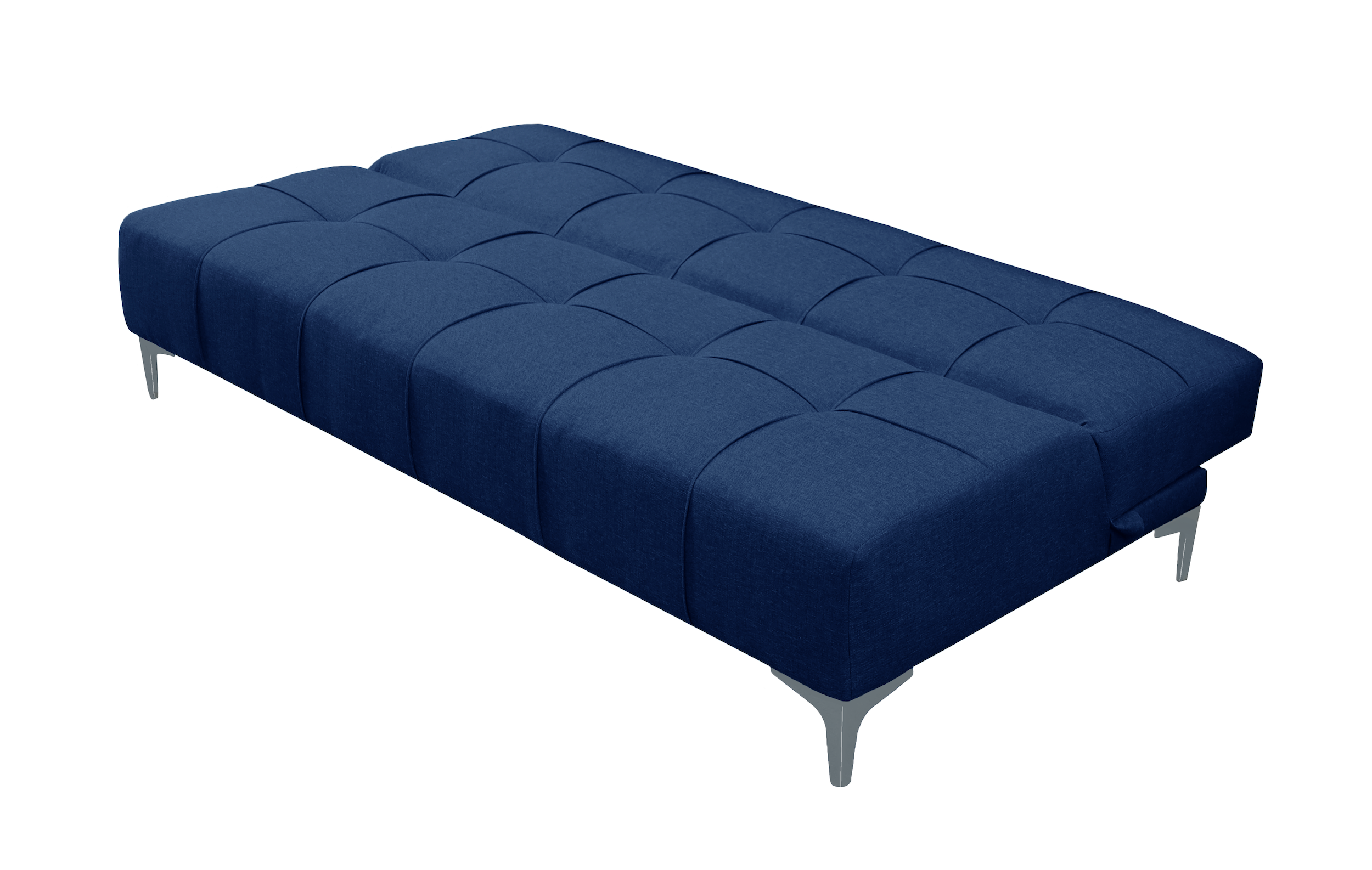 Sofa Cama Reclinable El Bazar Store New York Azul Marino , Futon 3 posiciones, Sala.
