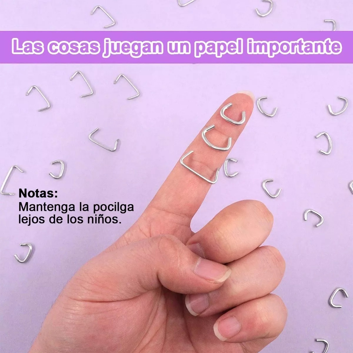 Alicate Y Anillos De Cerdo Galvanizado 360 pzs