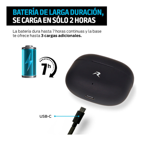 Audifonos Inalambricos Bluetooth Cancelacion De Ruido 25db
