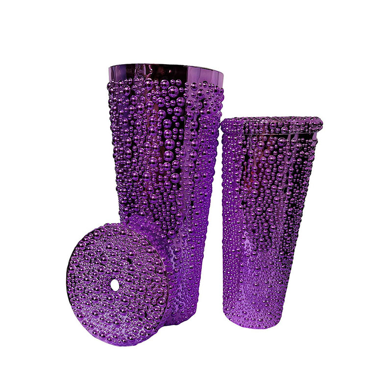 Dúo de vaso de perlas .