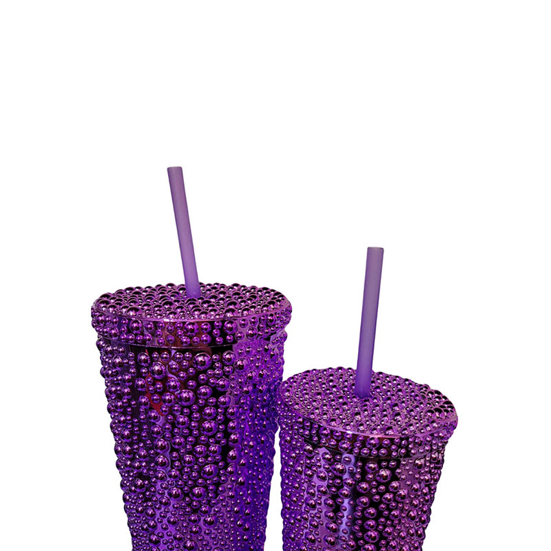 Dúo de vaso de perlas .