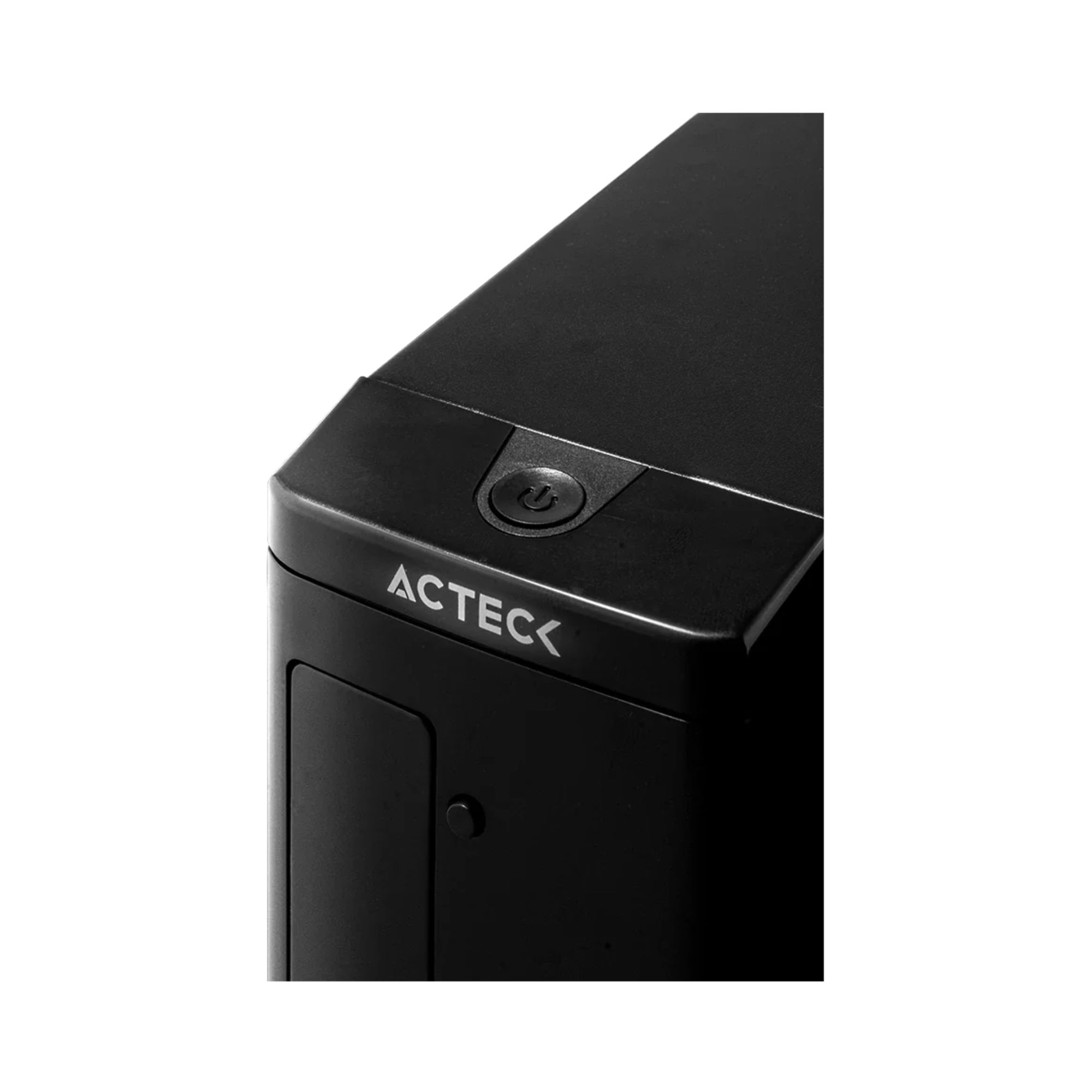 Gabinete Acteck Atom GS240, micro-ATX, Fuente SFX de 500 W, Negro.