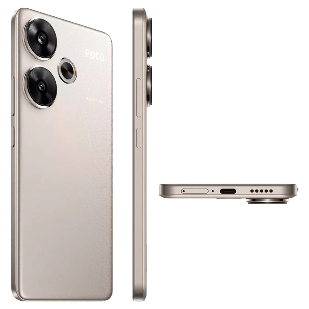 Xiaomi Poco F6 Dual SIM 512GB 12GB RAM - Titanio (Nacional).