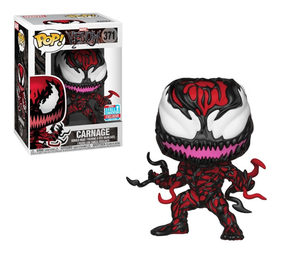 Nuevo! Funko Pop Spiderman Carnage 371 Exclusive Fall Convention .