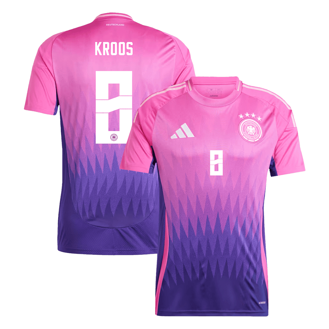 Nuevo! Jersey Alemania Eurocopa 2024/2025 Visita Morada Lila Toni Kroos 8 Talla M