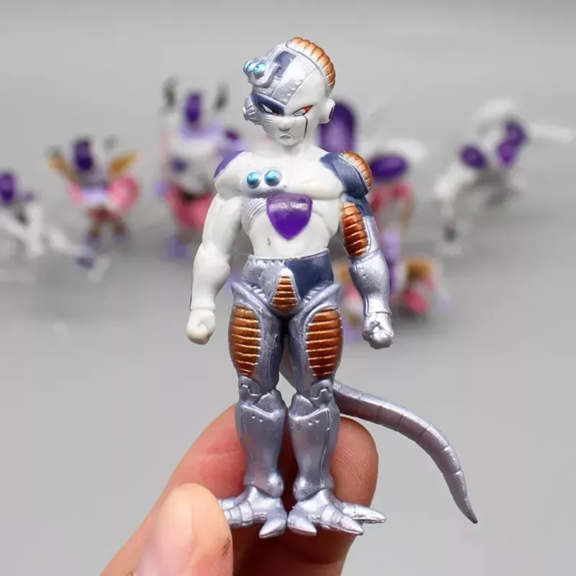 Figuras Dragon Ball Z Freezer Transformaciones Set 8 Pzas Coleccionables Juguetes de Freezer en todas sus formas