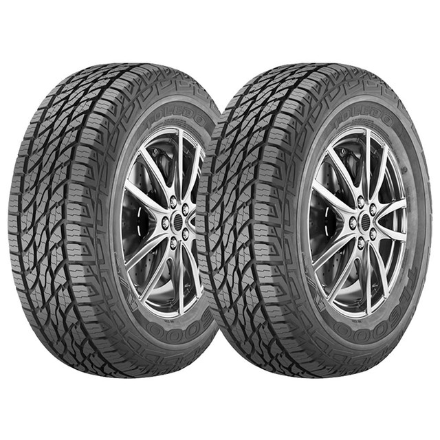 PAQUETE DE 2 LLANTAS  235/75R15 LT TOLEDO TL6000 AT 110/107S.