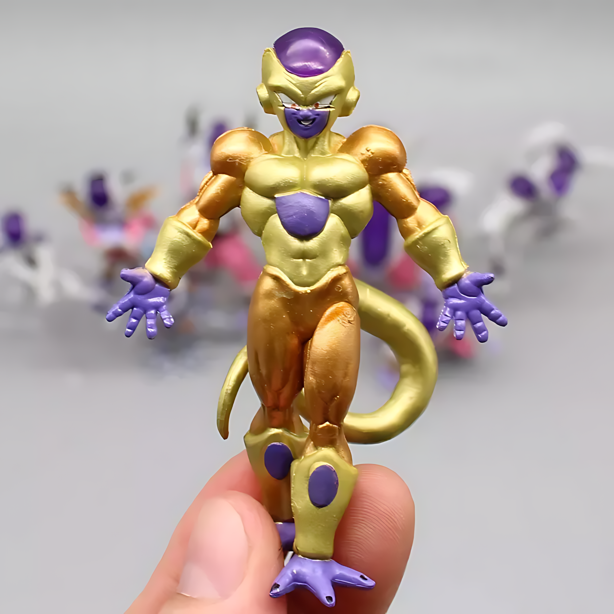 Figuras Dragon Ball Z Freezer Transformaciones Set 8 Pzas Coleccionables Juguetes de Freezer en todas sus formas