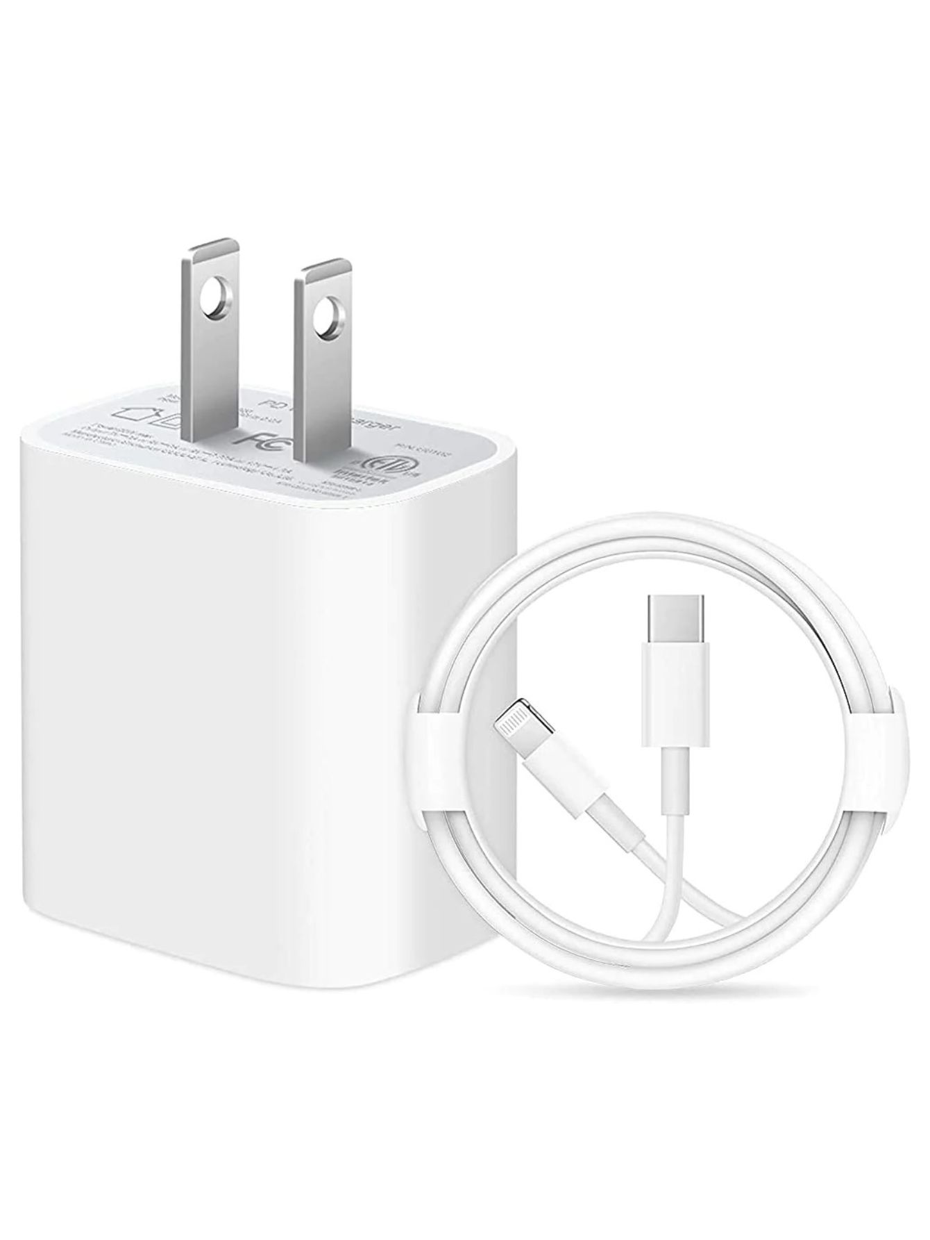 Combo cargador para iphone 20w .