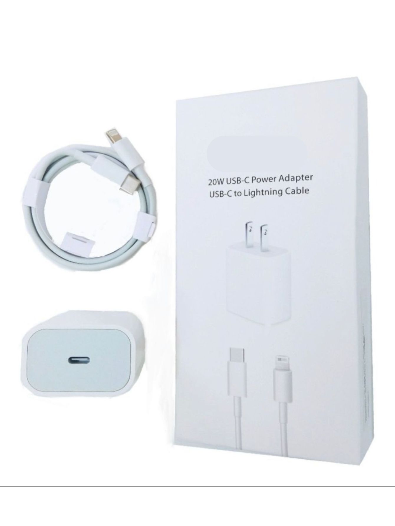 Combo cargador para iphone 20w .