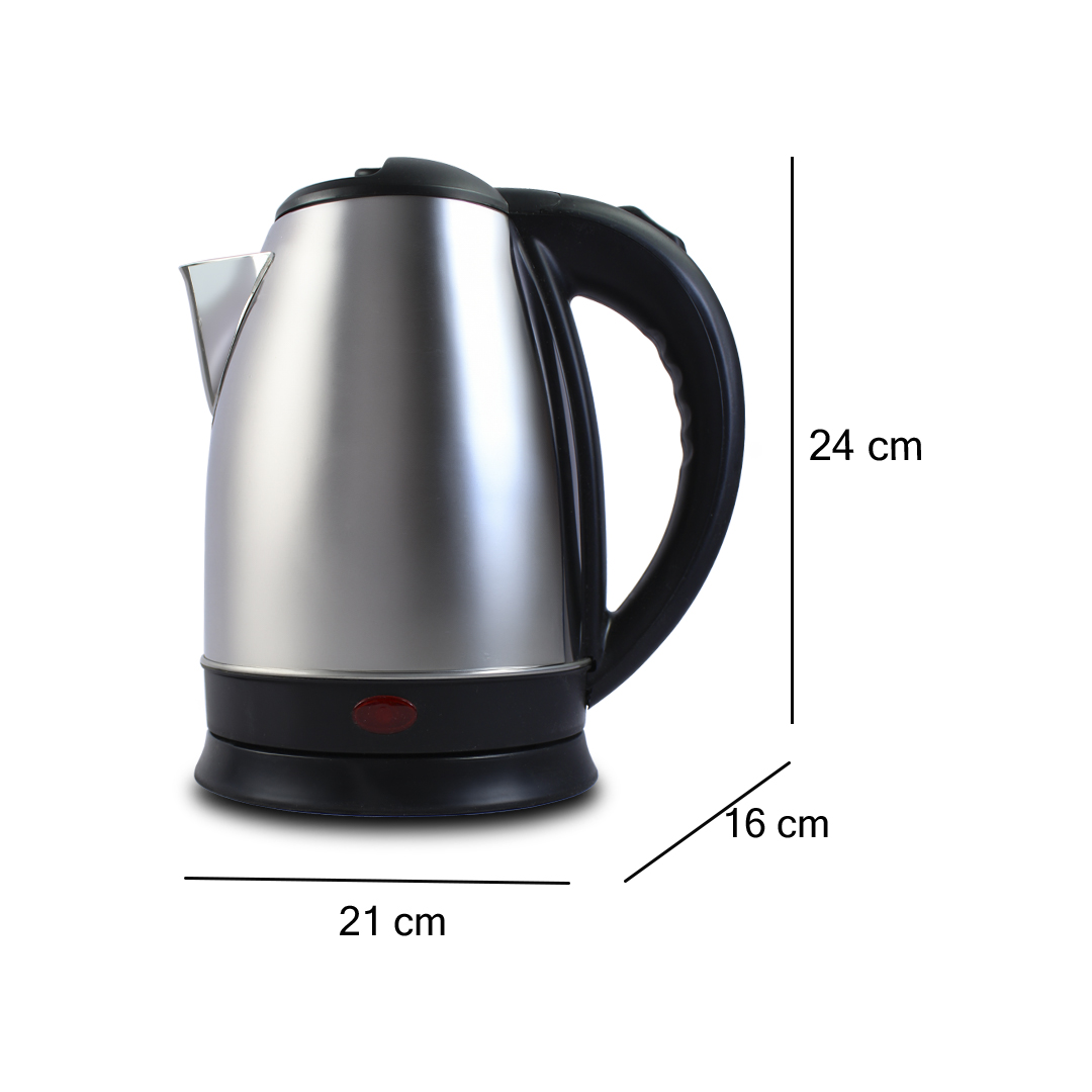 Tetera Eléctrica Con Base Para Calentar Cafetera De Acero Inoxidable De 2 Litros Hervidor De Agua Eléctrico Con Apagado Automático.