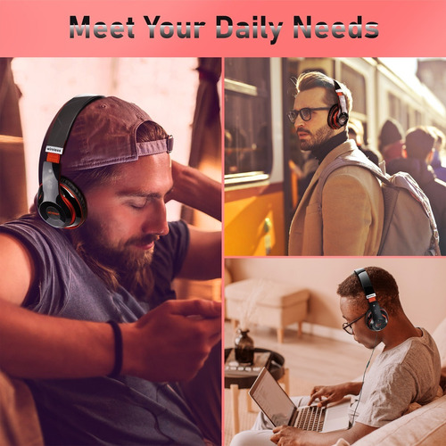 Audifonos Bluetooth Diadema Inalámbrico Y Con Cable Com Mic