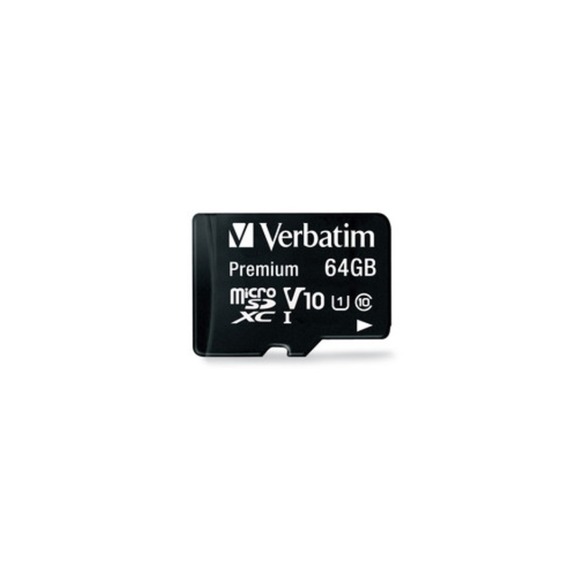 Tarjeta de Memoria 64Gb MICRO SDHC Clase 10 c/adaptador Verbatim 44084.