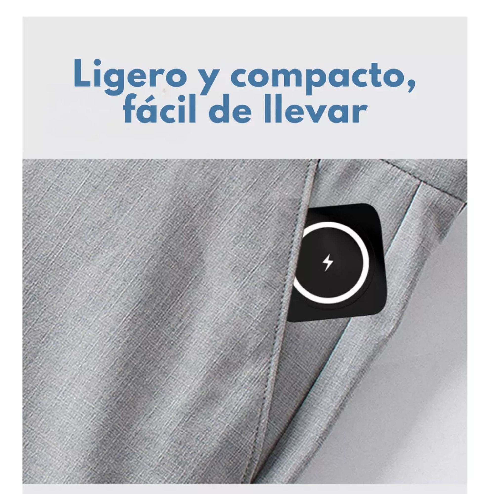 Cargador Inalámbrico 3 En 1 Plegable Magnético Soporte Estacion De Carga Rapida 15w Qi Para iPhone, AirPods, Apple Watch