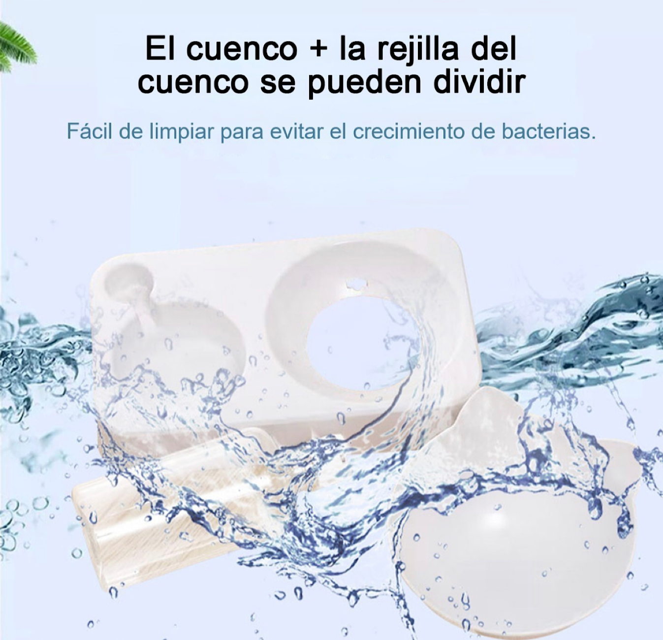 Bebedero Dispensador Automático Alimento Para Mascotas Perro