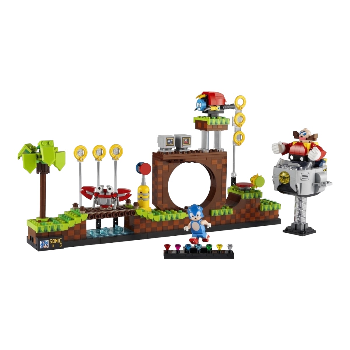 Lego 21331 Sonic The Hedgehog - Green Hill Zone.