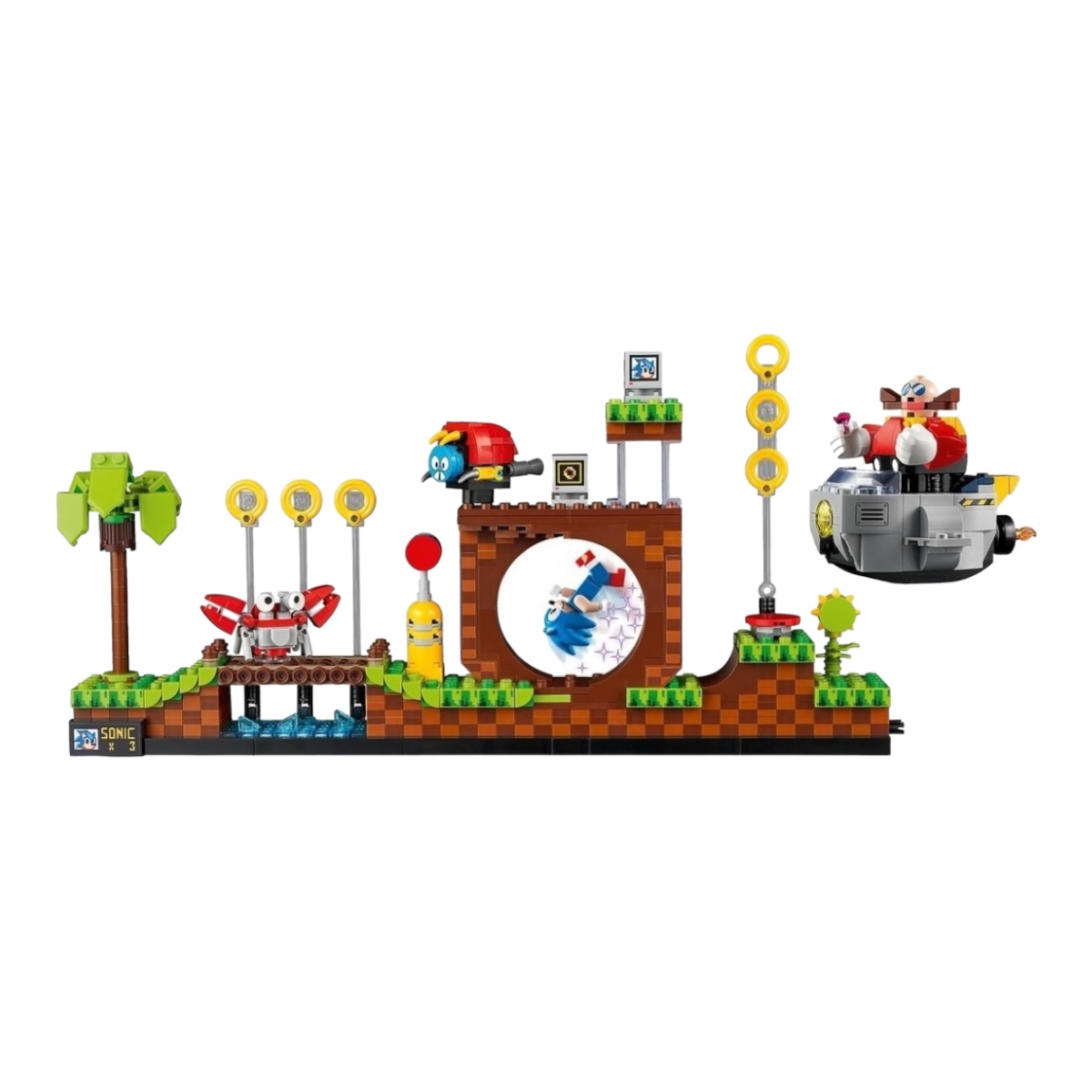 Lego 21331 Sonic The Hedgehog - Green Hill Zone.
