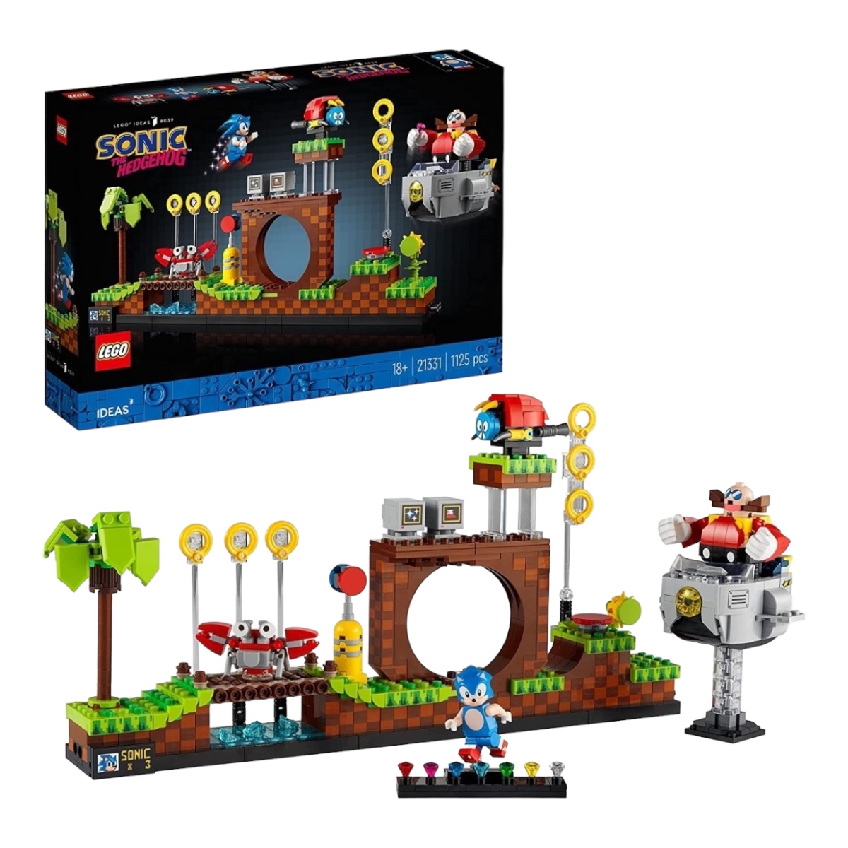 Lego 21331 Sonic The Hedgehog - Green Hill Zone.