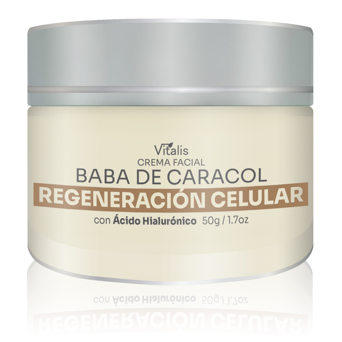 Crema Baba de Caracol Antimanchas Cicatrices Antiarrugas Vitalis