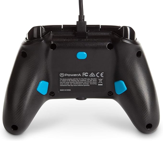 PowerA Control Mejorado Alámbrico para Xbox Series X|S - Blue Hint - Standard Edition.