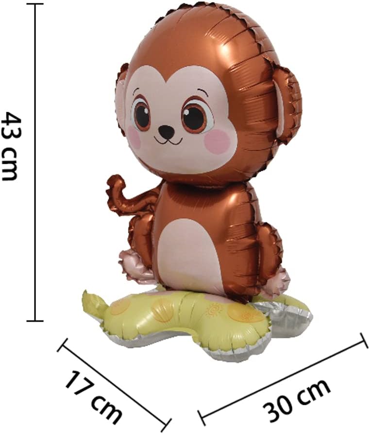 Globos Aluminio Animal Tierno Chango Monito Fiesta Regalos Decoración