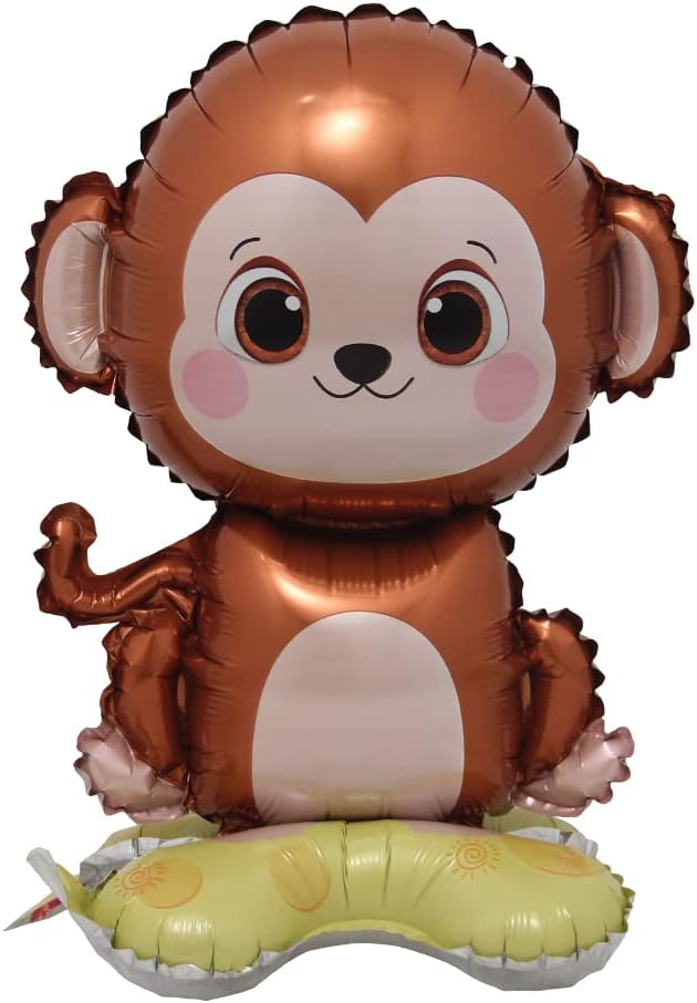 Globos Aluminio Animal Tierno Chango Monito Fiesta Regalos Decoración