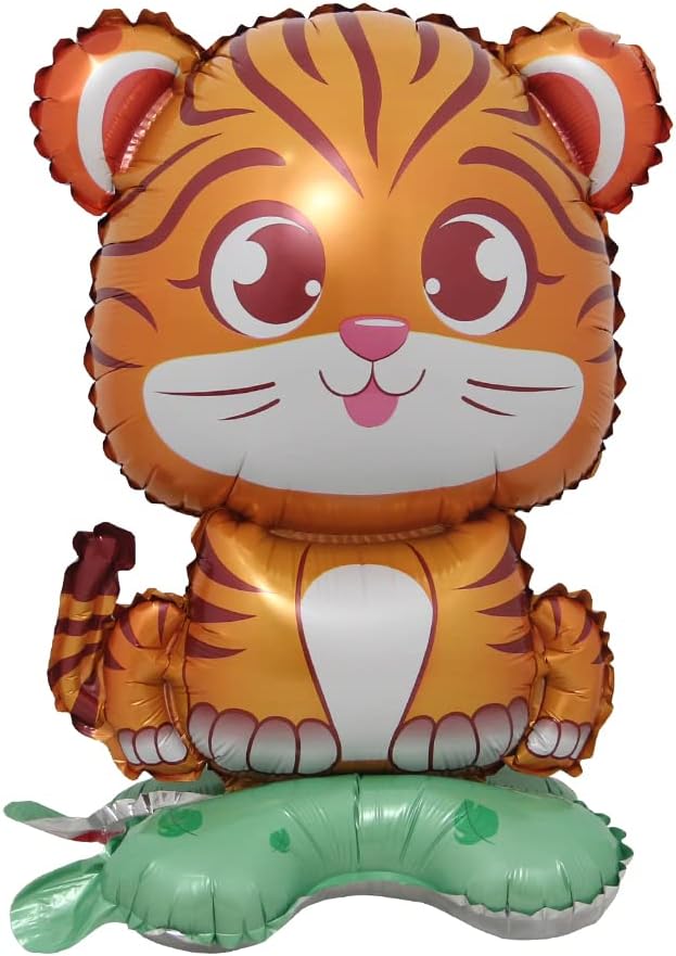Globos Aluminio Animal Tierno Tigre Fiesta Regalos Decoración